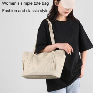 Women Tote Bag Canvas Casual Top Handle Satchel Large